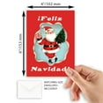 thumbnail image 3 of Papa Noel Español Spanish Christmas Greeting Cards | 20 Pack Bulk Set (4x6), 3 of 6