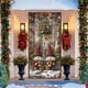 thumbnail image 1 of Cubrepuertas navideño de 89 x 180 cm - Diseño de Papá Noel - Decoración navideña para la puerta - Decoración para fiestas y festivales, 1 of 6