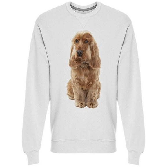 Quiet Cocker  Sweatshirt Men -Image by Shutterstock, Male Medium