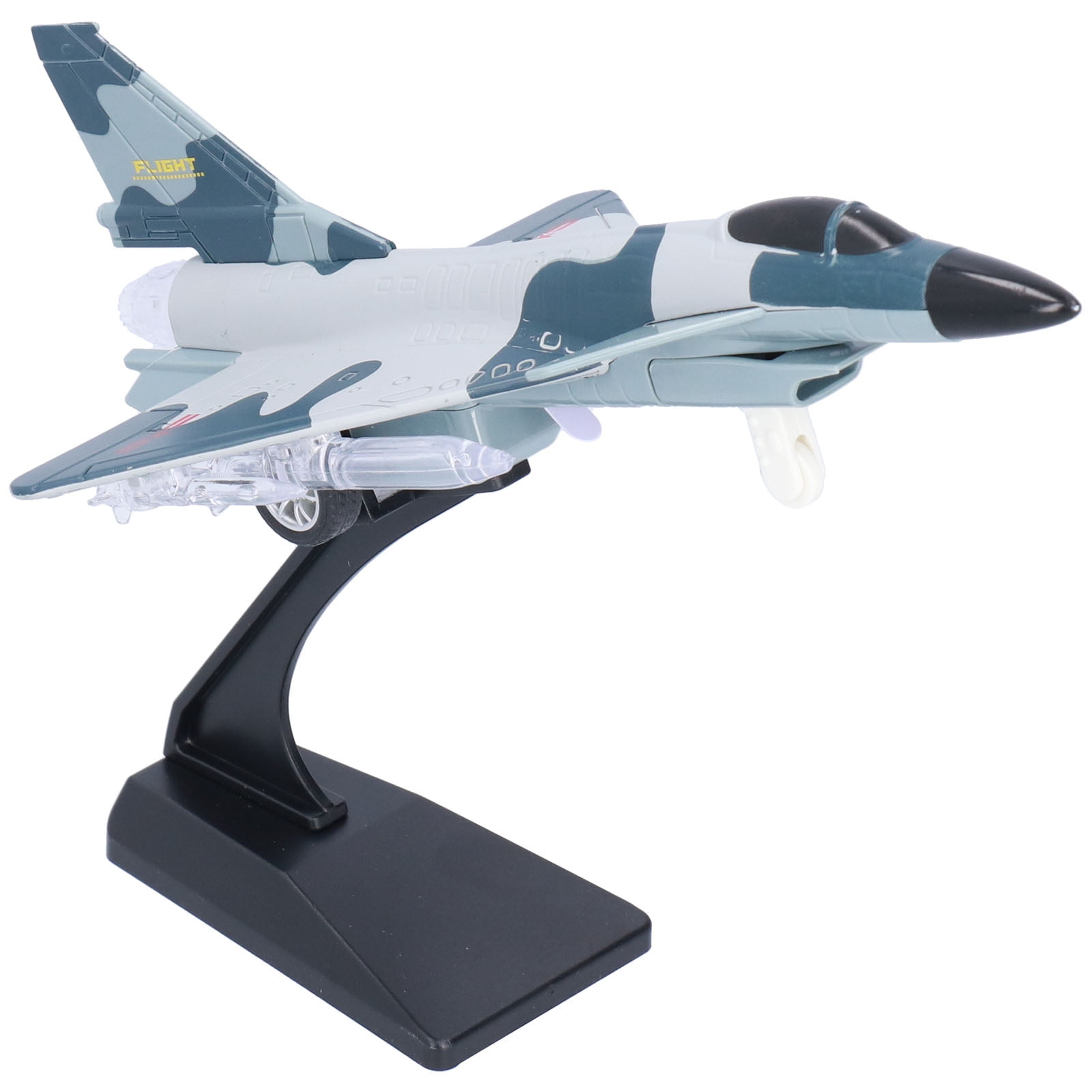 Alloy Fighter Jet Toys, J10 Jet Plane Fighter Toys Light Sound With