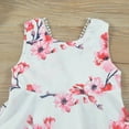 thumbnail image 4 of Elainilye Fashion Little Girl Dresses Young Girl Floral Suspender Dress Princess Dress for Girls, Sizes 6M-4Y, 4 of 7