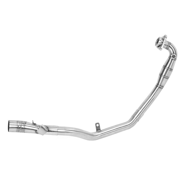 Tubo De Escape Delantero Para Motocicleta Cabezal Del Sistema De Escape Fácil Instalación Acero Inoxidable Duradero Para Reacondicionamiento De Motocicletas ANGGREK Accesorios