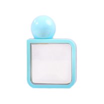 WNFJR Spray Bottles, Fashionable Square Perfume Atomizer Refillable Plastic Fine Mister Spray Bottles Empty Spray Case for Travel Hair Face Makeup Plants