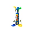thumbnail image 2 of PlayWorld McMulligan's Deluxe Kid's Happy Golfer Toy Golf Set With 3 Golf Balls, 3 Types of Clubs, & 2 Practice Holes - Blue, 2 of 5