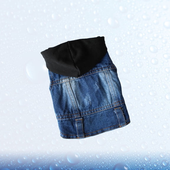 Milisten XL Denim Jacket for Dogs and Cats, Stylish and Comfortable Pet Apparel, and Trendy Outerwear