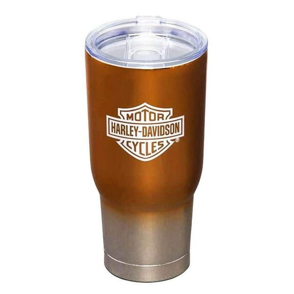 Harley Davidson, Electroplate, Tumbler w/ Lid, 32 oz