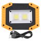 thumbnail image 1 of Lámpara de advertencia LED con carga USB, foco COB para cuentas cuadradas de emergencia para acampar al aire libre, 1 of 8