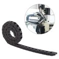 thumbnail image 1 of Garosa R28 Black Nylon Cable Drag Chain Wire Carrier 1000mm/40  Long For 3D Printer/CNC Router Machine, Drag Chain, Nylon Drag Chain, 1 of 6
