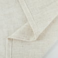 thumbnail image 7 of Linen Sheer Curtains Rod Style for Neutral Country Farmhouse 52*96 Inch 2 Panel, Beige, 7 of 7