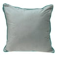 thumbnail image 2 of Nassau Collection 20" Multi Gray Cotton Reversible Throw Pillow, 2 of 6