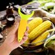 thumbnail image 3 of Cuchillo de pelar maíz de acero inoxidable, Mango antideslizante, cortador de mazorca de maíz de cocina para mazorca de maíz, 3 of 5