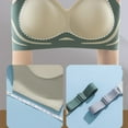 thumbnail image 7 of Zunfee Women's 3 Pack Wireless Seamless Bras Size 2XL - Comfortable Breathable Green, Adjustable Straps for Everyday & Sleep Wear, 7 of 7