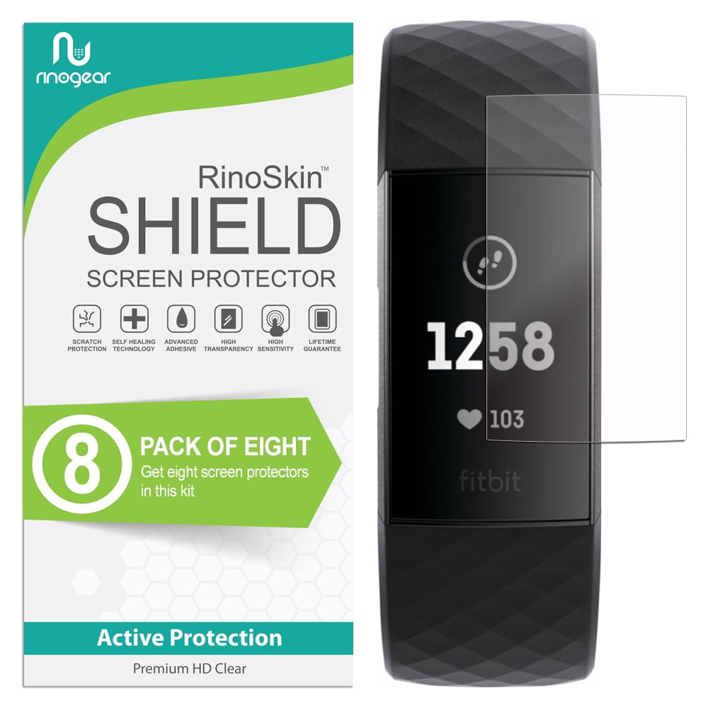Skinomi Clear Body Skin+Screen Protector for Fitbit Alta HR 
