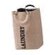 thumbnail image 5 of Cesto para ropa sucia con asas, plegable, para ropa sucia beige, 5 of 9