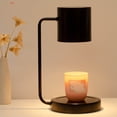 thumbnail image 4 of Lámpara calentadora de velas, lámpara con vela electrónica regulable, linterna con regulador de intensidad continuo para decoración de cabecera de dormitorio CN 220V, 4 of 8