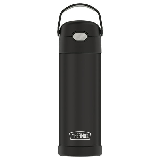 Thermos F41101BK6 16 Ounce Funtainer VacuumInsulated Stainless Steel Bottle with Spout (Black