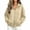 AA_Beige, variant on Women's Full Zip Sweatshirt Loose Fitting Long Sleeved Hoodie Pockets | Stylish Casual Jacket, Solid Color Athletic, Dropped Shoulder Hoodies, 2026 Fall Winter Lightweight Cardigan, Green, XL