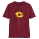 thumbnail image 1 of Butterfly Sunflower Camiseta de manga corta con estampado de girasol Eccomum Rojo L, 1 of 4