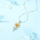 thumbnail image 4 of Collar De Girasol Plateado Chapado En Oro De 24k XianweiShao  9024719144238, 4 of 5