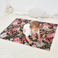 thumbnail image 2 of Pioneer Flower Blanket,Comfortable Soft Flannel Throw Blanket,All Season,Warm Lightweight Blankets for Sofa Bed Couch Living Room Chair,30"x40"(80x100cm), 2 of 4