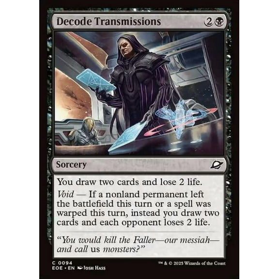 MtG Edge of Eternities Common Decode Transmissions (FOIL) #94