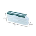 thumbnail image 3 of Vikakiooze Kitchen Storage Refrigerator Side Door Eggs Storage Box, Refrigerator Side Door Slide Dedicated Eggs Rack, Refrigerator Eggs Storage Container, Refrigerator Eggs Tray Container, 3 of 7