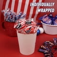 thumbnail image 5 of American Flag Star Lollipops, 4th of July Candy, 12 Count Box, 14.1 Ounces, 5 of 7