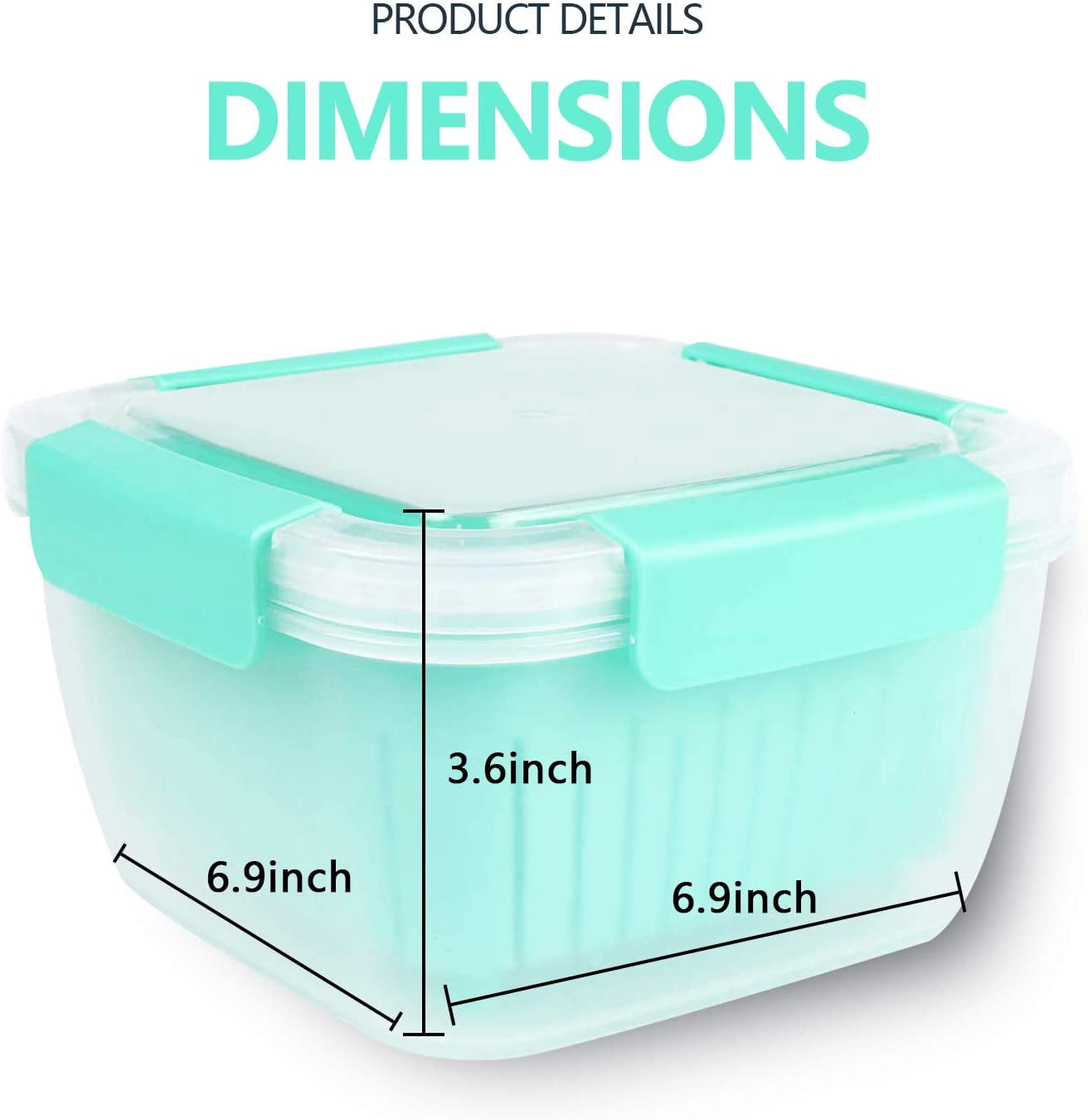 Large Berry Box, High Capacity Fruit Storage Containers for Fridge, Produce Container, Colander, Container With Lid, Refrigerator Organization,