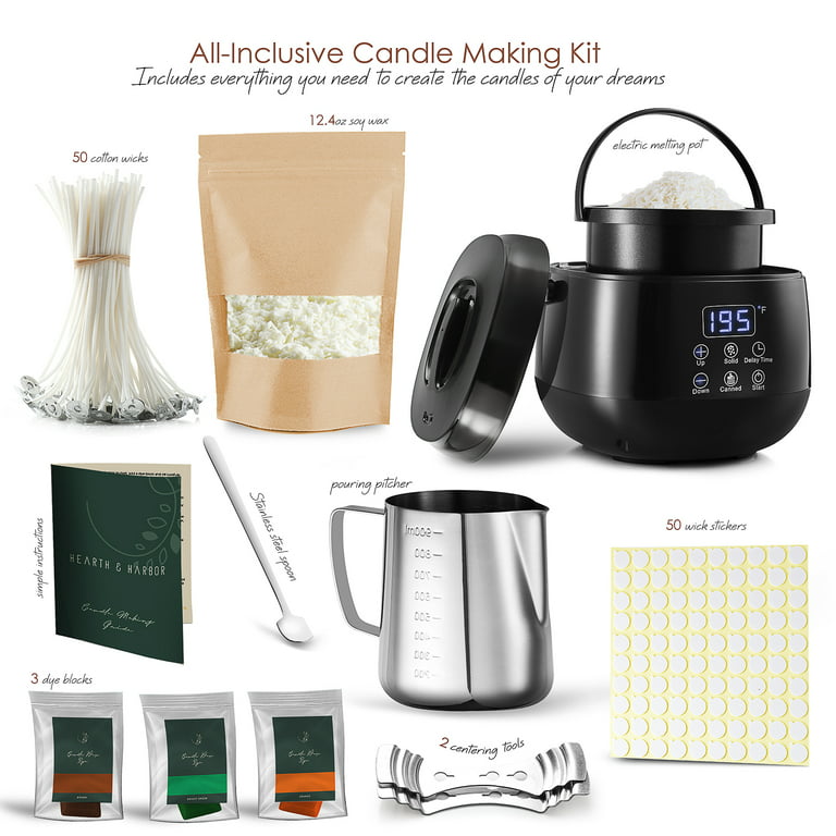 Soy Candle Making Kit Melting Pot Candle Making Candle Maker For