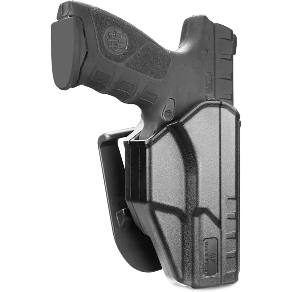 Thumb OWB Holster Fit Beretta APX Full Size 9mm/.40,Level II Retention,Right Hand