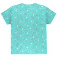 thumbnail image 2 of Bones and Stars Glitter Pattern All Over Youth T Shirt Multi YMD, 2 of 2
