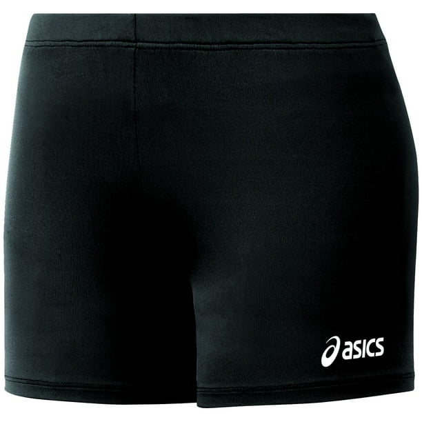 ASICS Women's 4? Court Short Volleyball Shorts (Black, 2XS) Walmart