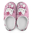 thumbnail image 7 of Womens Cozy Slippers Hello Kitty Warm Soft Plush Slipper Slip-on House Shoes for Home Indoor Outdoor, 7 of 7