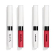 (2 pack) COVERGIRL Outlast All-Day Moisturizing Lip Color, Ever Red-dy