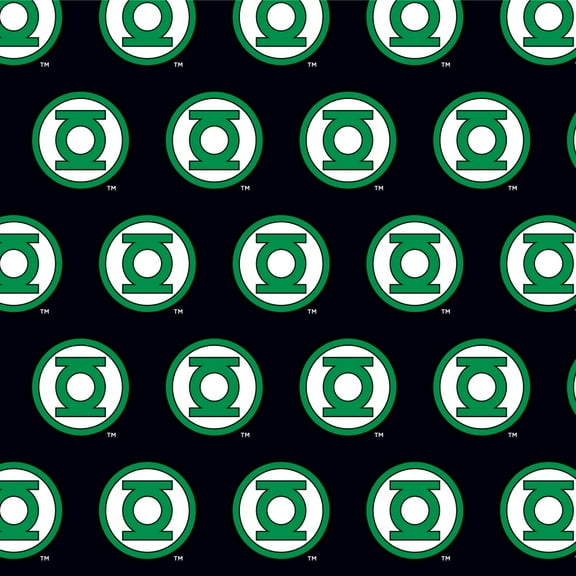 Green Lantern Logo Premium Roll Gift Wrap Wrapping Paper