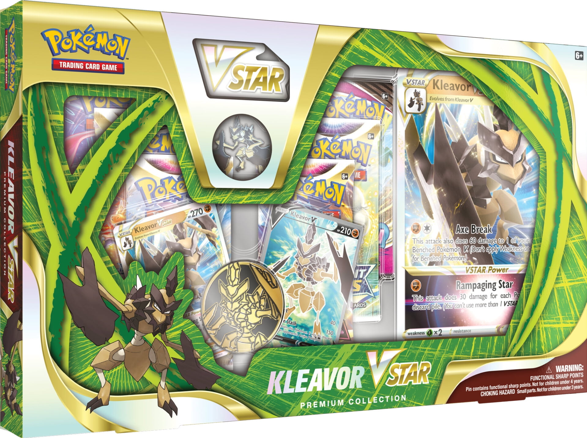 Pokémon Trading Card Games Kleavor VSTAR Collection Box