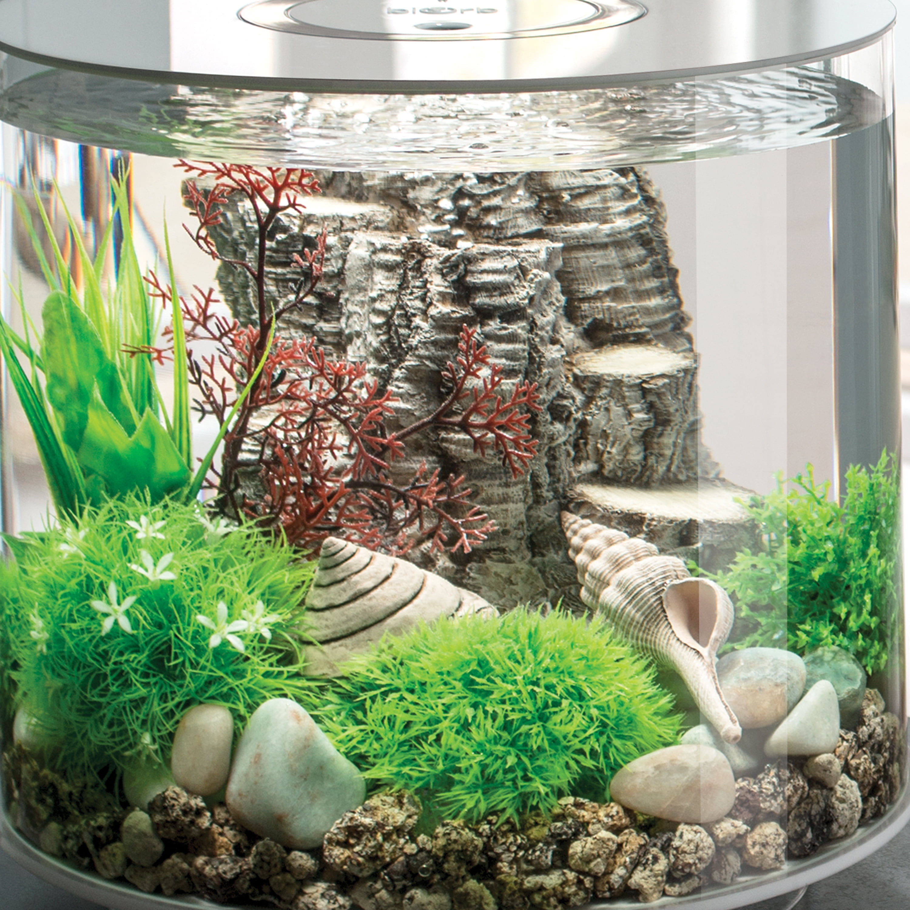 Black Fish Tank Decor Oase BiOrb Decor Set 30L Pink Ocean - Main Image