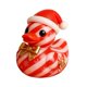 thumbnail image 4 of Estatua de pato navideño de 8 cm, escultura creativa de animal, adorno de resina, decoración para muleta, 4 of 9
