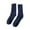 Navy, variant on DQRPSEETB Women Autumn Winter Thickened Warm Solid Color Socks Multicolor Mid Tube Socks Thin Socks Women,Black Crew Socks Black