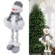 thumbnail image 1 of Juguete de Muñeco de Nieve de NaviDad, Muñeca de Nieve retráctil de Tela de Poliéster Duradera para el Regalo de Navidad para la decoración de Navidad, 1 of 7