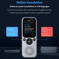 thumbnail image 3 of Translator,Two-way Portable Offline With Unit Video With Interpretation / 138 Online Support Voice Real-time Two-way Unit Function Two-way Offline Interpretation Online Offline Unit Conversion, 3 of 7