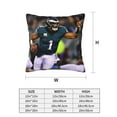 thumbnail image 2 of Housse de Coussin Jalen Hurts, 2 of 5