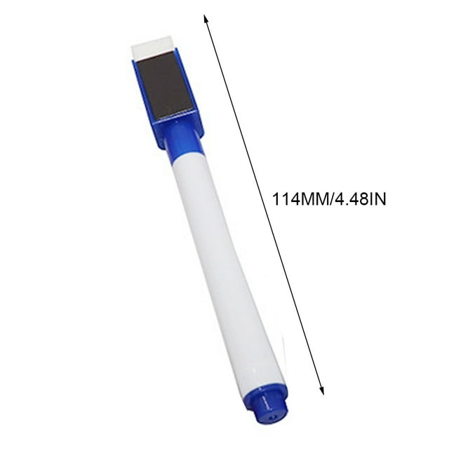 Freer Dry Erase Marker, Magnetic, Fine Tip, Assorted Colors