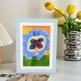 thumbnail image 1 of Xihbxyly Marco de Arte, Expositor de Pinturas Al Óleo de Colores, Solución de Almacenamiento con Tapa Abatible, Materiales Seguros para Niños, Decoración para La Habitación de Un Bebé, Idea de Regalo, 1 of 7