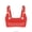 Red, variant on High Gloss Leather Neck Bra Leather Bra Adjustable Strap Underwear ,(Medium,Black)
