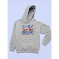 thumbnail image 3 of Here For The Fireworks Hoodie Juniors -Image by Shutterstock,  Small, 3 of 4