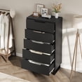 thumbnail image 5 of Tall & Slim 5-Drawer Storage Tower | 50" Freestanding Dresser Fits Perfectly in Bedroom Corners, Hallways & Entries, 5 of 7
