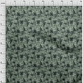 thumbnail image 4 of oneOone Rayon Dusty Green Fabric Abstract Floral Craft Projects Decor Fabric Printed By The Yard 56 Inch Wide, 4 of 5