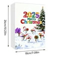 thumbnail image 3 of ABPWLY Snowman Style Christmas Countdown Calendar Acrylic Tree Pendant Advent Calendar Holiday Table Hanging Festive Gift Lightweight DIY Decoration Keepsake 1Pcs, 3 of 4