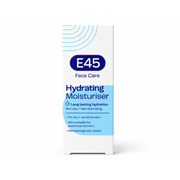 E45 Face Moisturizer Cream for Dry Sensitive Skin Unscented 50 ml 3 Pack